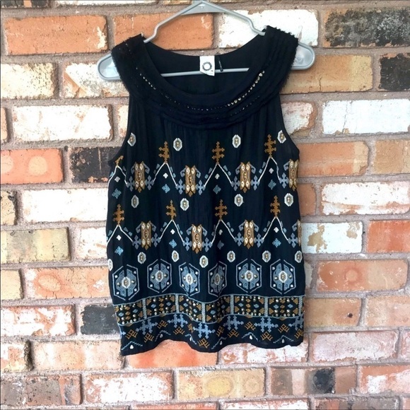 Anthropologie Akemi + Kim boho sleeveless top - Picture 7 of 7